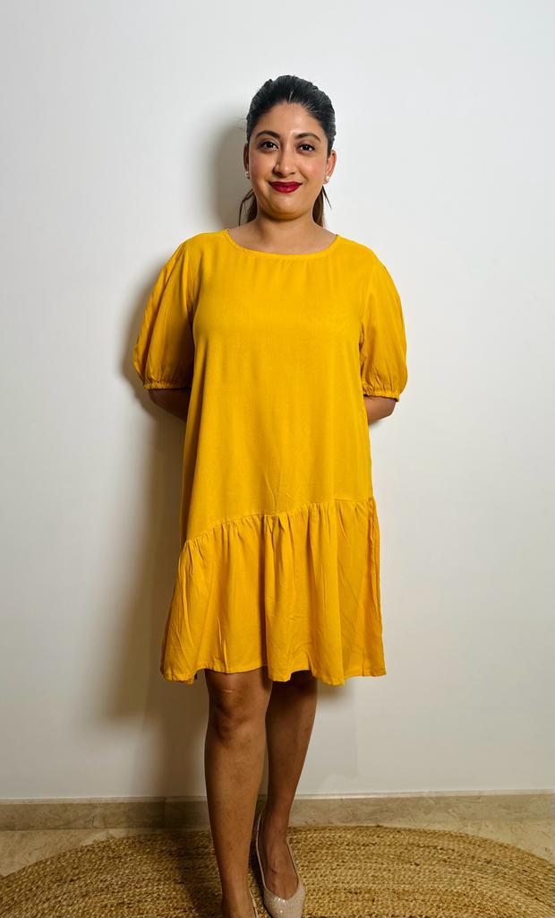 Sunflower Shift Dress